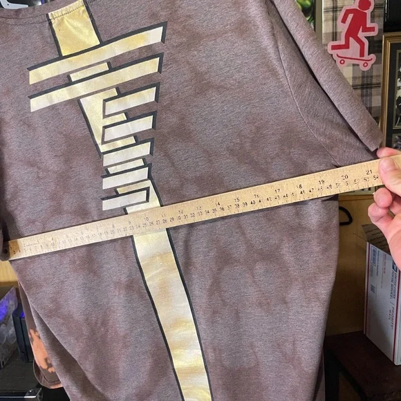 EMPORIO X Armani men’s shirt size large tie dye - Picture 5 of 6